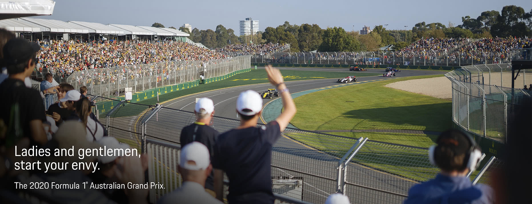 Porsche Pavilion at the 2020 Formula 1 Australian Grand Prix